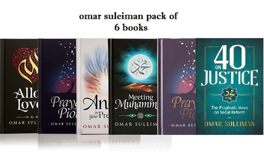 omar suleiman set of 6 books