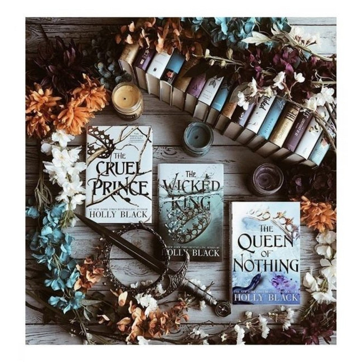 The Folk of the Air Series 3 Books Collection Set By Holly Black ( The Cruel Prince, The Wicked King, The Queen of Nothing )