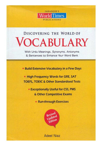 Discovering The World Of Vocabulary revised updated edition for teofl and other standardised tests