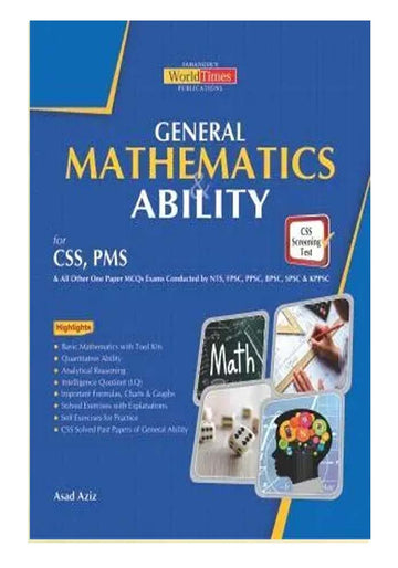 General Mathematics Ability CSS,PMS By Asad Aziz - JWT