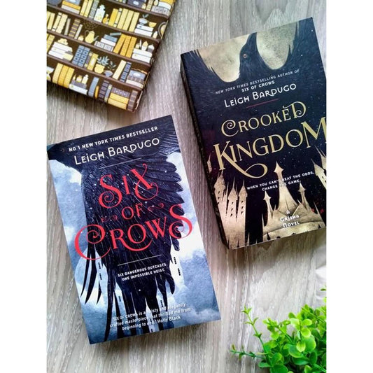 Six Of Crows and Crooked Kingdom by Leigh Bardugo set of 2