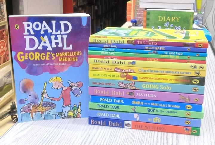 roald dahl 17 books set