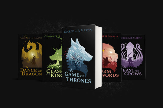 A song of Ice and fire 5 books set by george R.R. martin