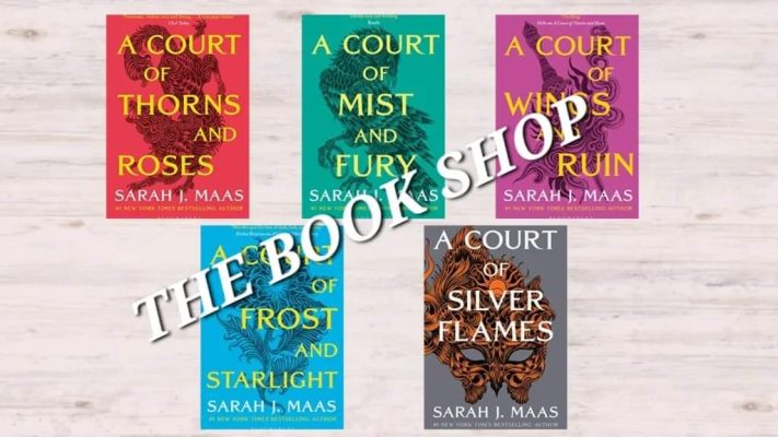 A Court of Thorns and Roses series 5 books set by Sarah J maas Premium Quality