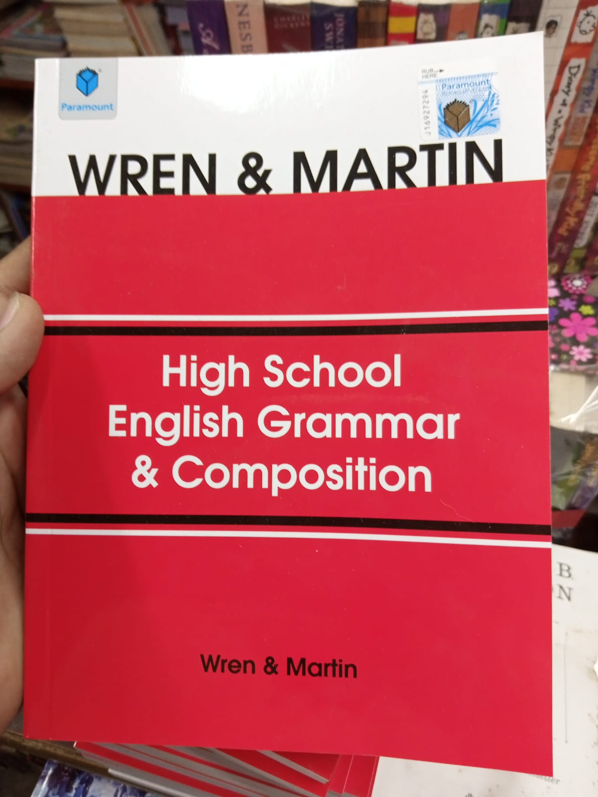 High School English Grammar and Composition by Wren and Martin high quality imported book paramount book