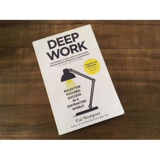 Deep Work Book by Cal Newport