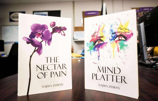 The Nectar of Pain / Mind Platter (set of 2 Books) by Najwa Zebian