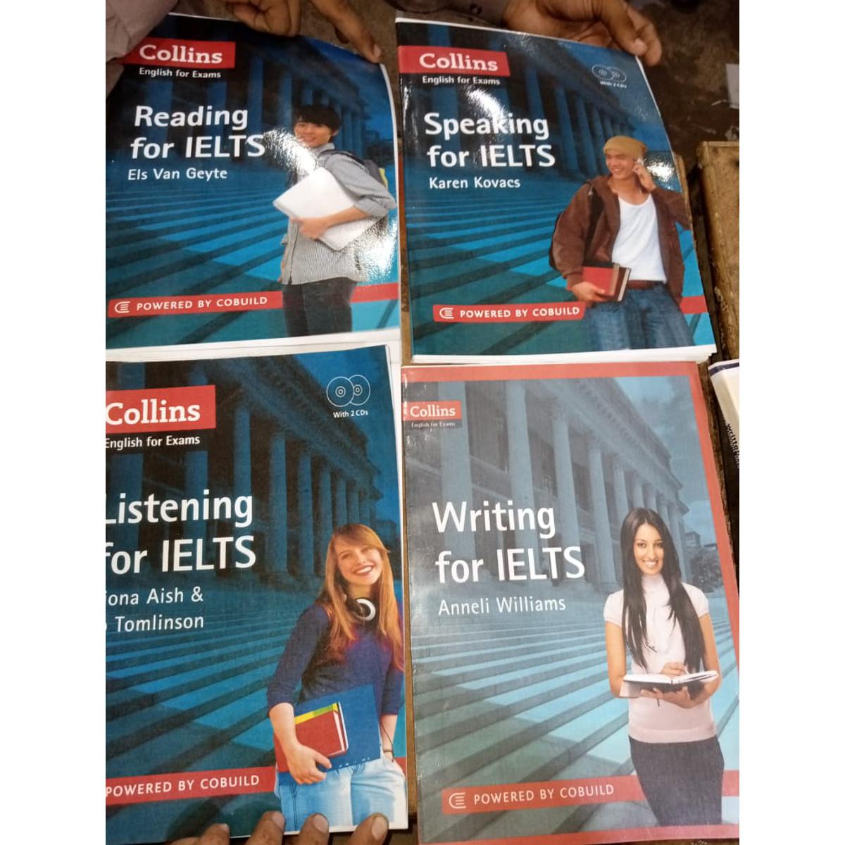 Reading Speaking Listening And Writing For Ielts 4 books set