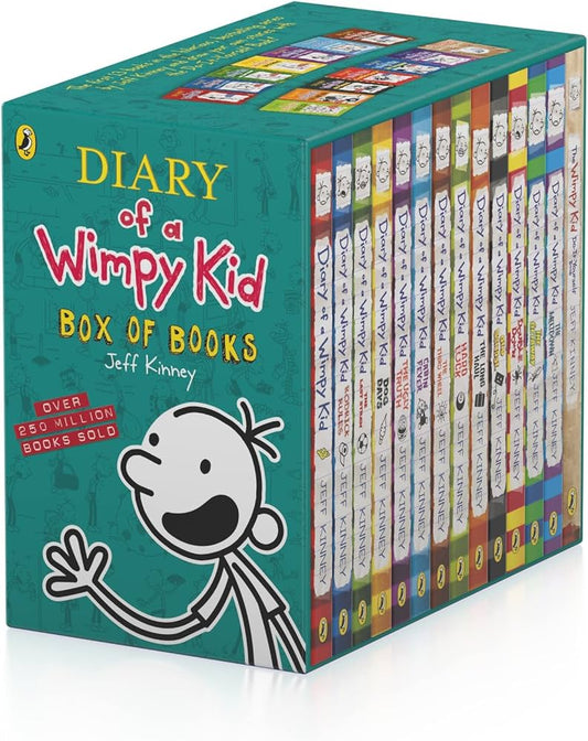 Diary of a wimpy Kid 14 books set (1 to 14)