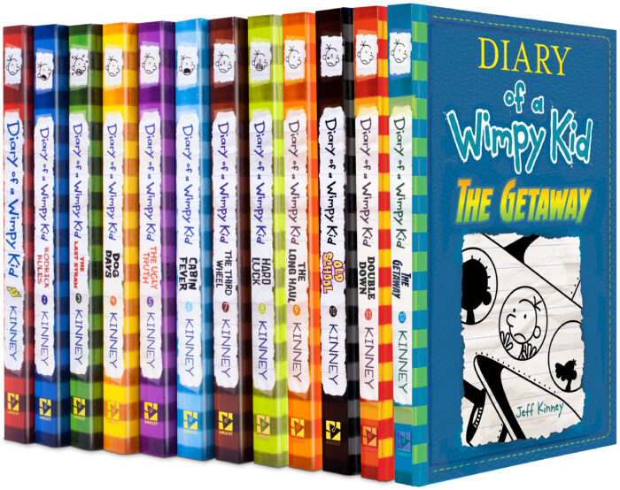 Diary of a Wimpy Kid Set (Book: 1 to 12)