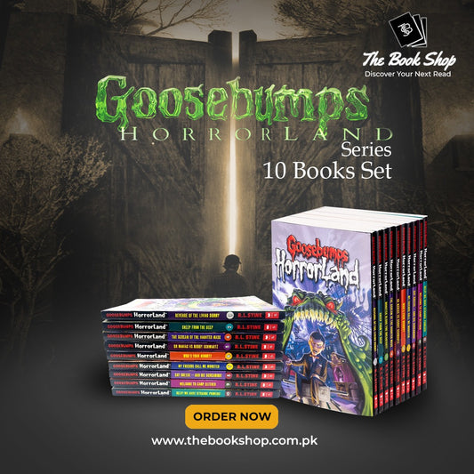 Goosebumps Horrorland Series 10 Books Collection Set with box By R.L.Stine