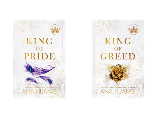 King of Pride / King of Greed by ana huang ( king of sins book 1 and 2 ) 2 books set