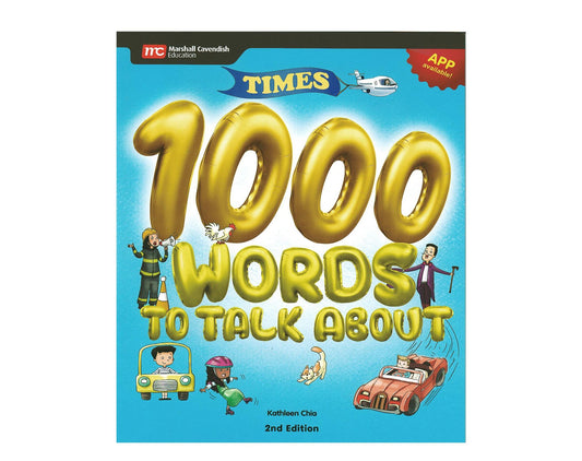 Times 1000 words to talk about book APP available kathleen chia