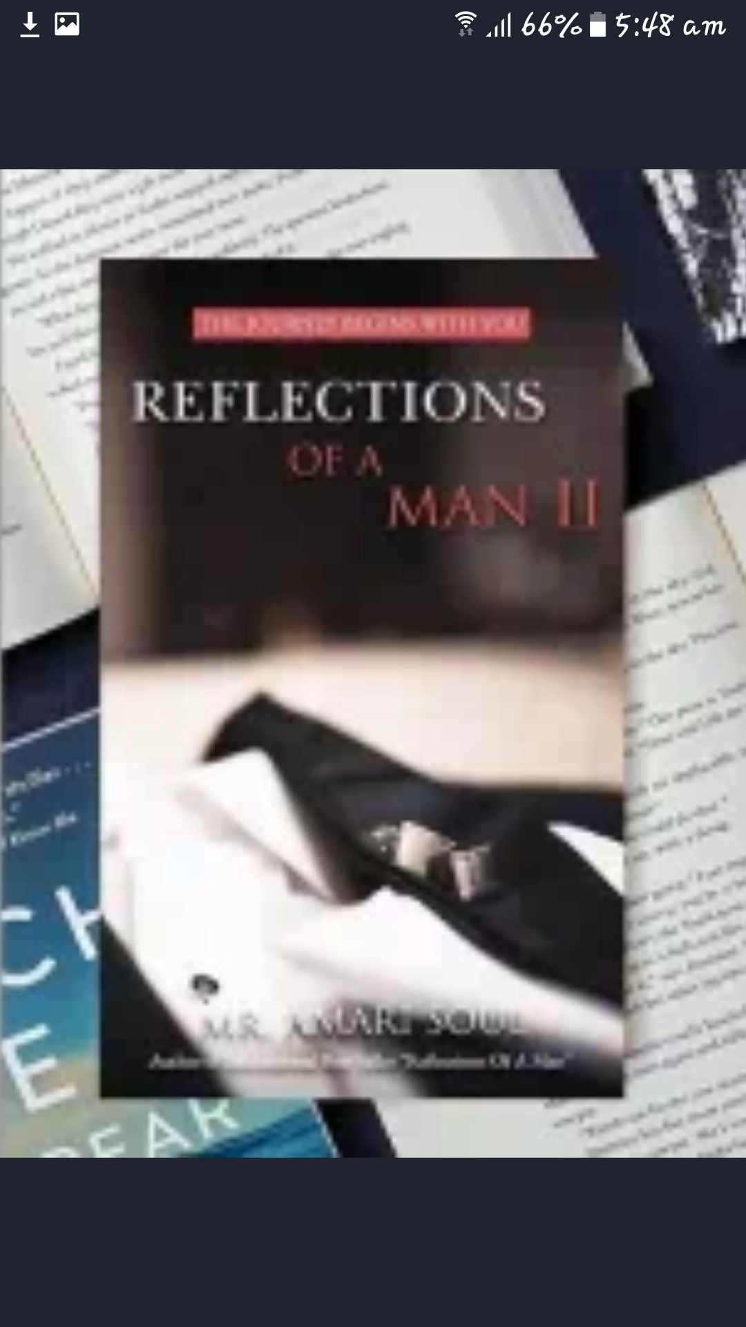 Reflection of a man book 2 by MR. Amari Soul