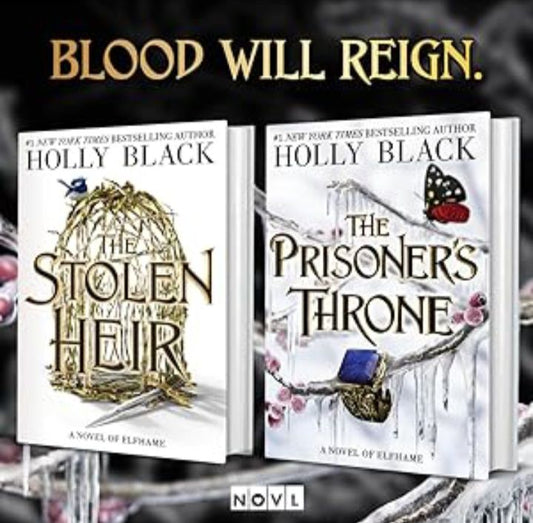 The Stolen Heir / The prisoner's throne book by holly black 2 books set