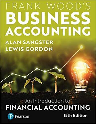 Frank Wood’s Business Accounting 15th Edition coloured book premium quality