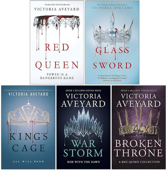 Red Queen Series by Victoria Aveyard 5 books set