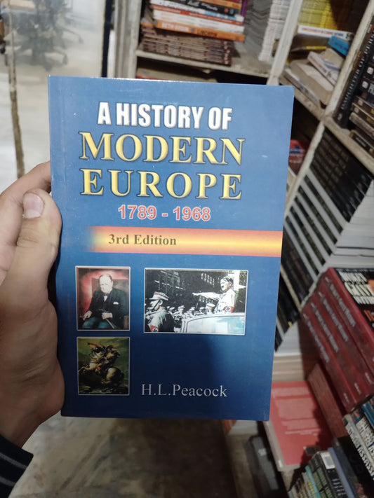 a history of modern europe 1789 - 1968 by h.l. peacock