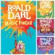 The magic finger / giraffe and the pelly and me / fantastic mr fox / George's marvellous medicine  by roald dahl set of 4 books