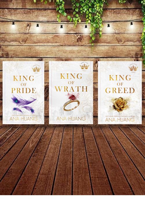 King of Sins 3 books set ( King of Wrath , King of pride , King of Greed ) by Ana Huang