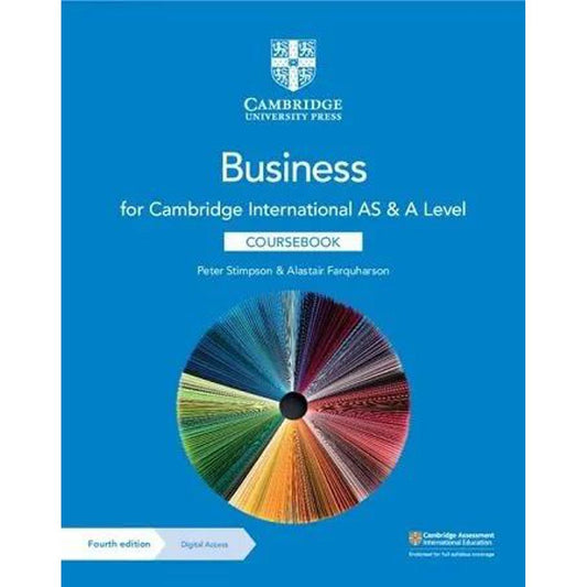 Business for International AS & A Level Coursebook 4th Edition by Peter Stimpson, Alastair Farquharson