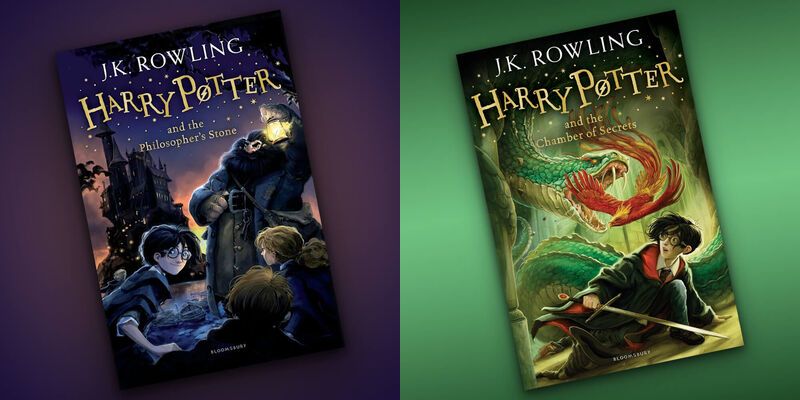 Harry potter and the philosopher's stone / Harry potter and the chamber of secrets set of 2 books