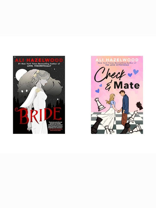 Check and mate / bride by ali hazelwood set of 2 books