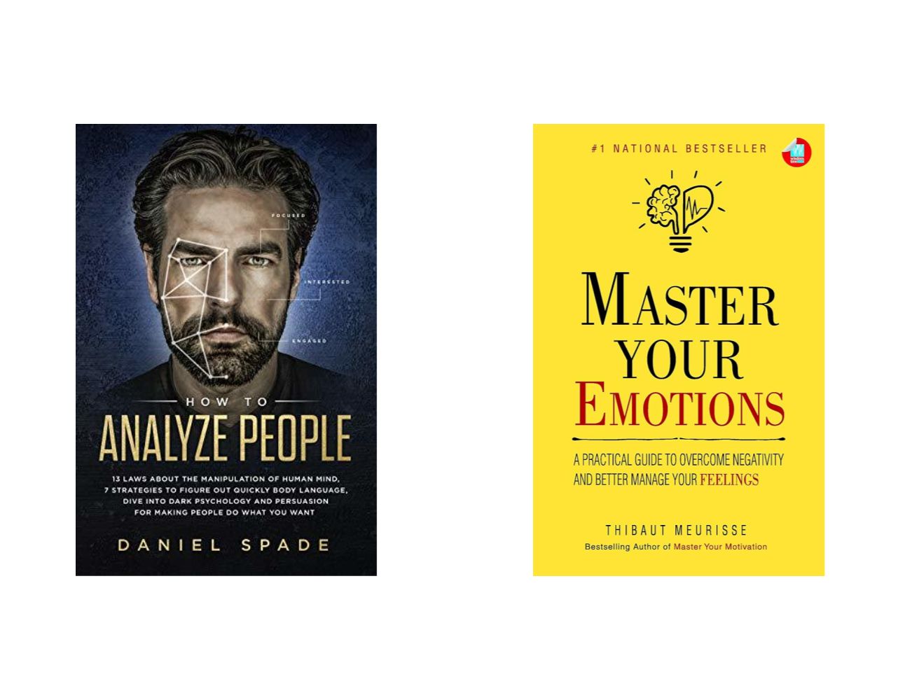 How to Analyze People / _Master your Emotions set of 2 books