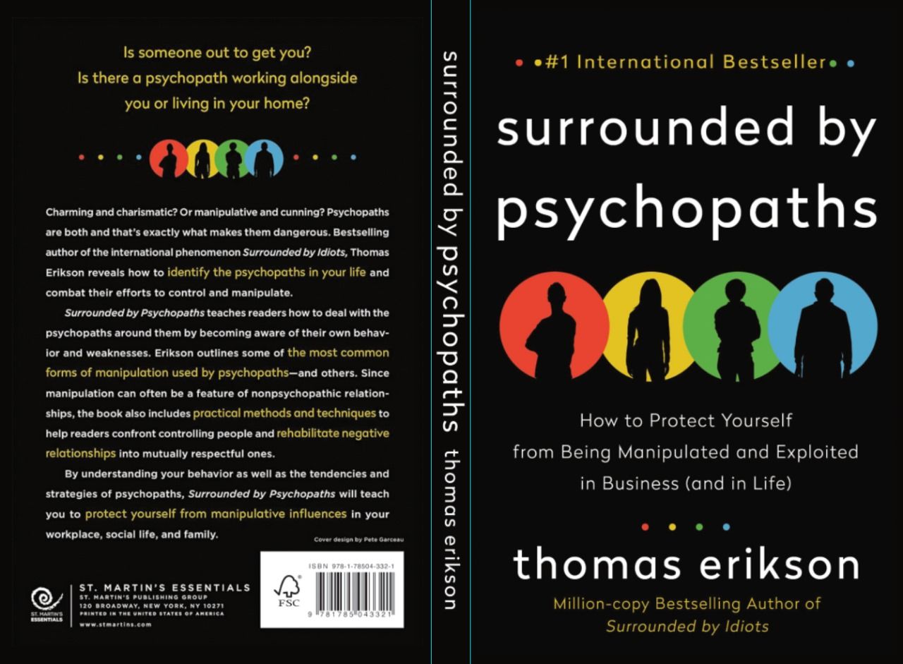 surrounded by psychopaths by thomas erikson