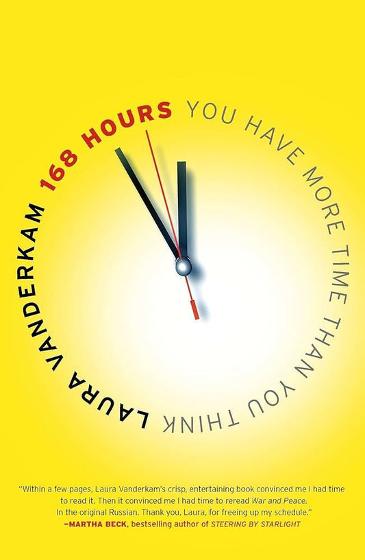 168 Hours: You Have More Time Than You Think
Book by Laura Vanderkam