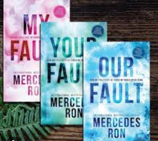 CULPABLE BOOK SERIES MY FAULT / YOUR FAULT / OUR FAULT BY MERCEDES RON