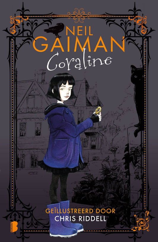 Coraline book by neil gaiman