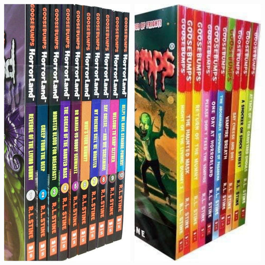 Goosebumps horrorland series 20 books set by R.l stine without box