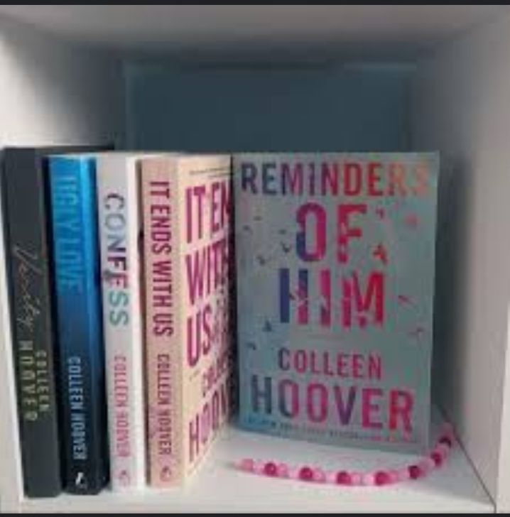 Verity , Ugly love ,  Confess , it ends with us , reminders of him by colleen hoover set of 5 books