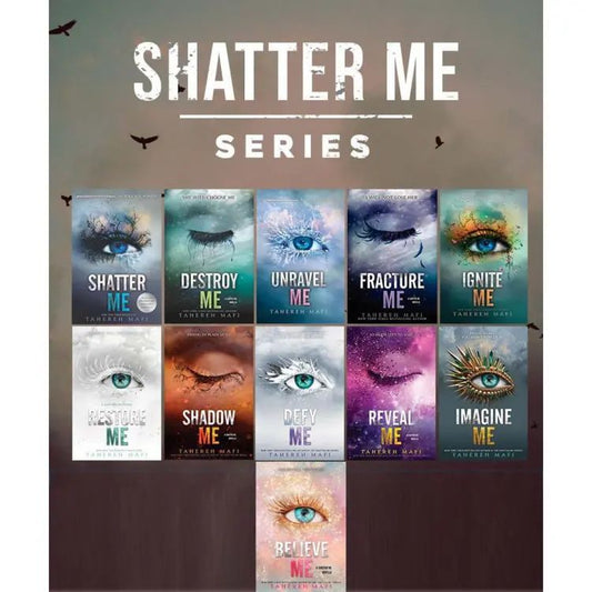 shatter me series 11 books set complete collection