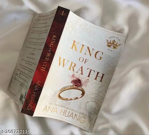 King Of wrath ( king of sins # 1) by ana huang premium Quality Red Spine