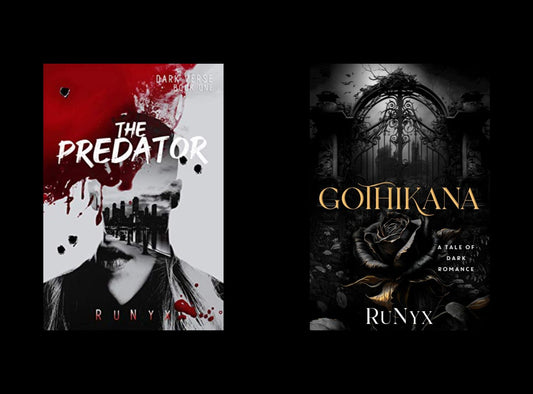 Predator by runyx / Gothikana by runyx set of 2 books