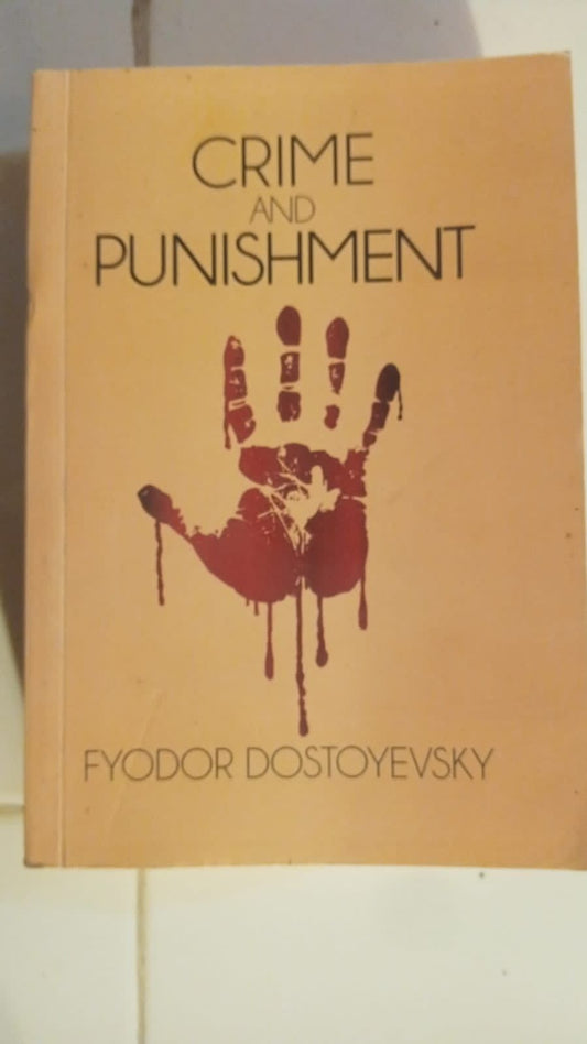 Crime and Punishment book by Fyodor Dostoyevsky