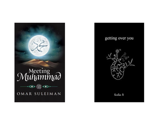 Meeting Muhammad / Getting over you set of 2 books