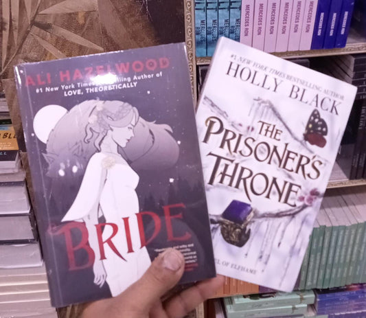 The Prisoner's Throne book by holly black / Bride book by ali hazelwood set of 2 books