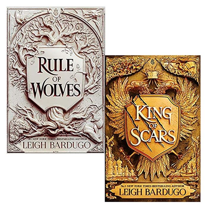 King of Scars Series By Leigh Bardugo 2 Books Collection Set (Rule of Wolves, king of scars )