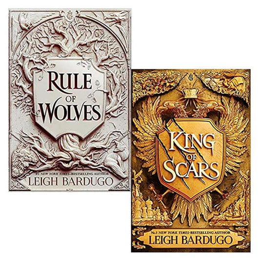 King of Scars Series By Leigh Bardugo 2 Books Collection Set (Rule of Wolves, king of scars )