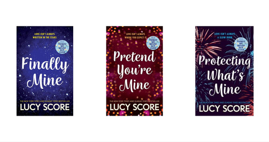 Pretend you're Mine / Protecting What's mine / Finally mine by lucy score 3 books set