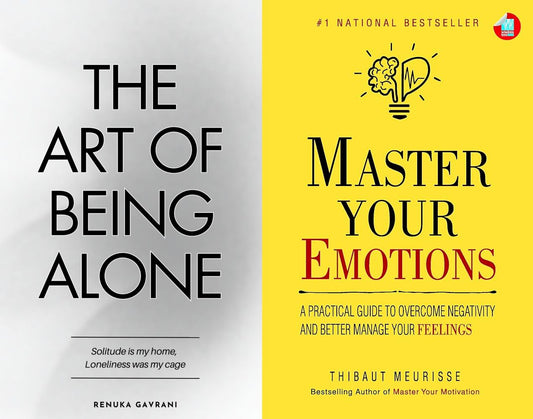 _Master Your Emotions / The Art of being Alone set of 2 books