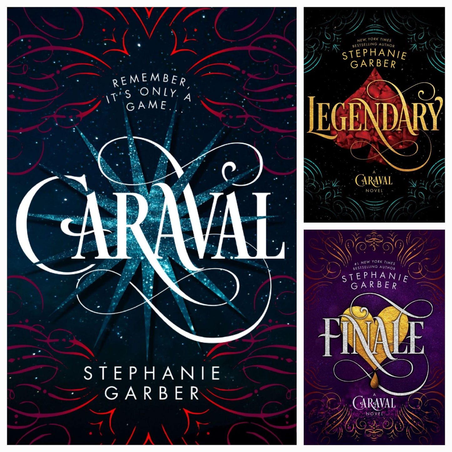 Caraval series by stephanie garber 3 books set