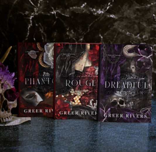 Tattered Curtain Series 3 books set by Greer Rivers ( phantom , Rouge , Dreadful )