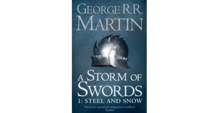 A storm of swords steel and snow