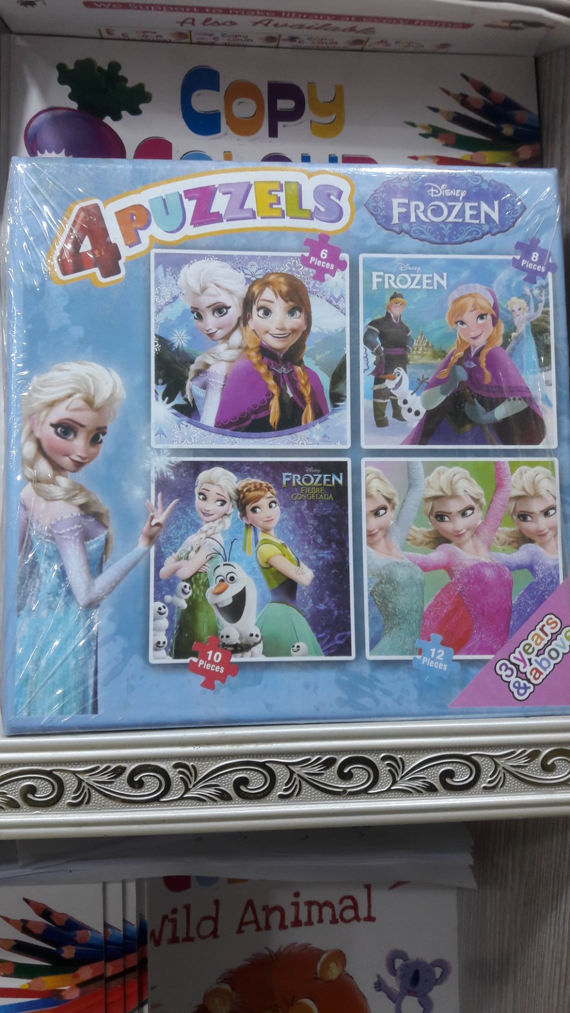 4 puzzels _Disney Frozen for kids (puzzles)