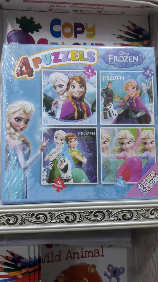 4 puzzels _Disney Frozen for kids (puzzles)