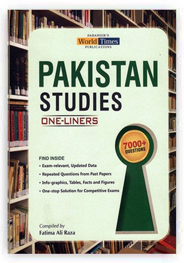 Pakistan Studies One-Liners by fatima ali raza